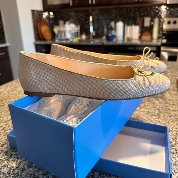 Jack Rogers Kenlyn Rattan Ballet 7.5 / NATURAL/PLATINUM - Picture 8 of 16